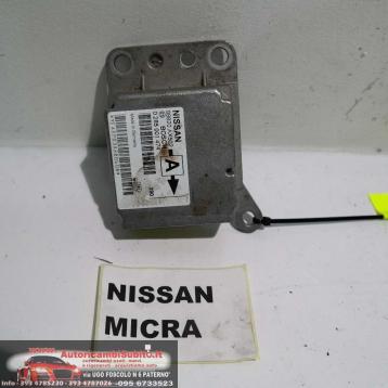 Nissan micra 1500 cdi 0285001474 centralina airbag bosch