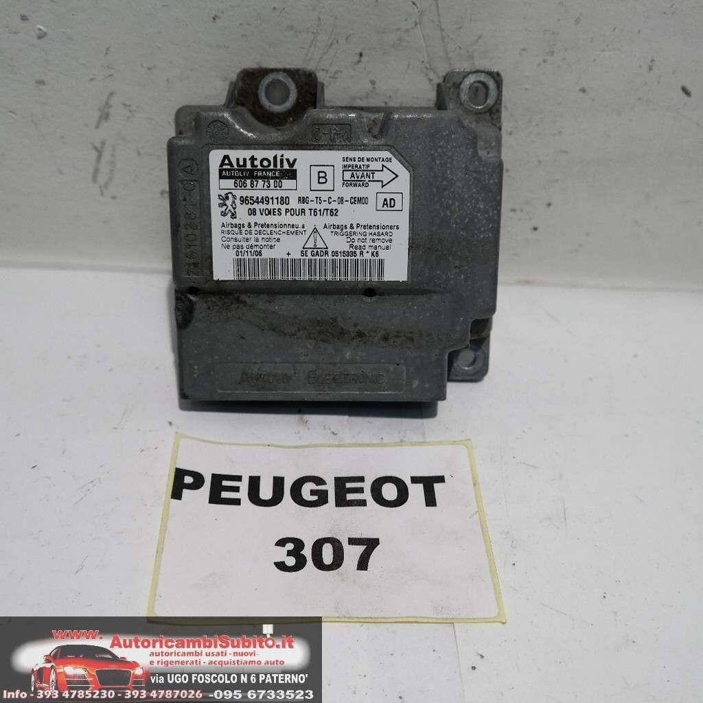 Peugeot 307 606877300 centralina airbag autoliv