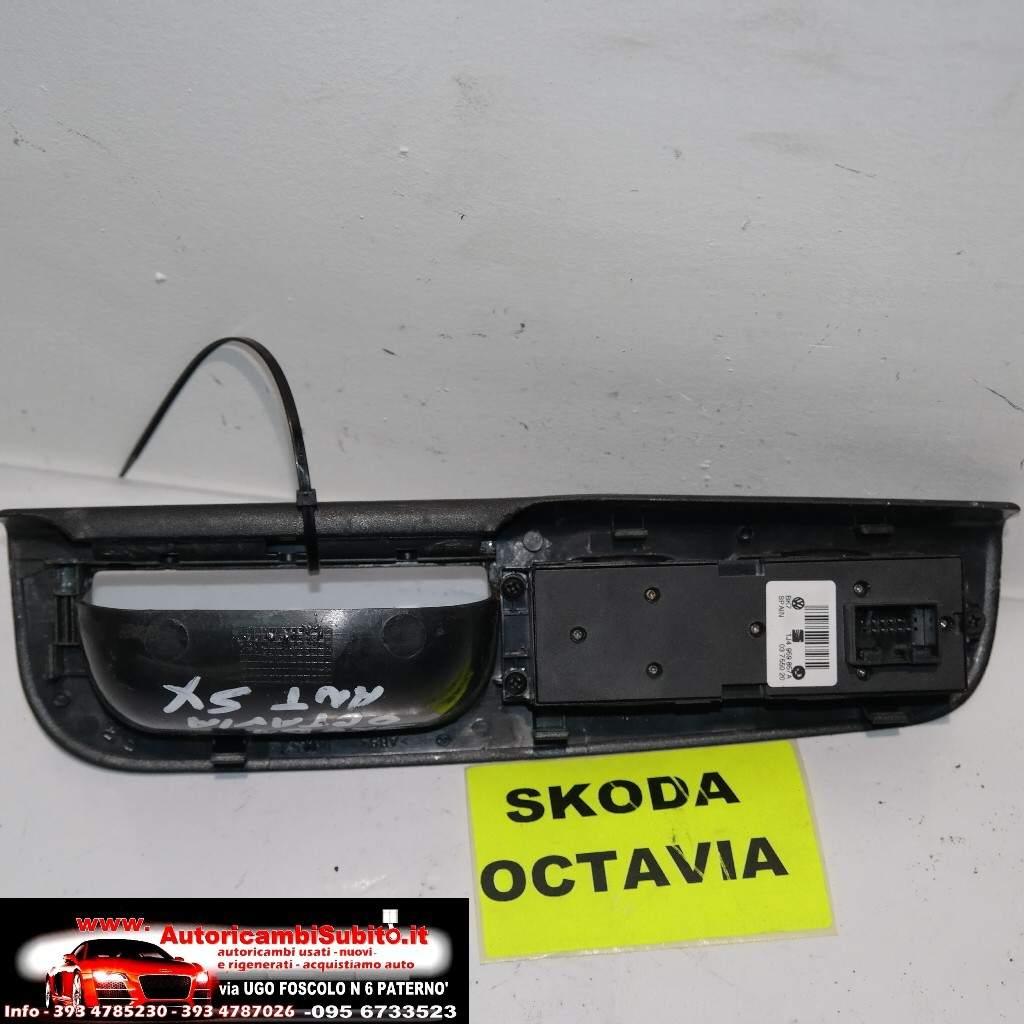 Skoda octavia pulsantiera alzavetri sx