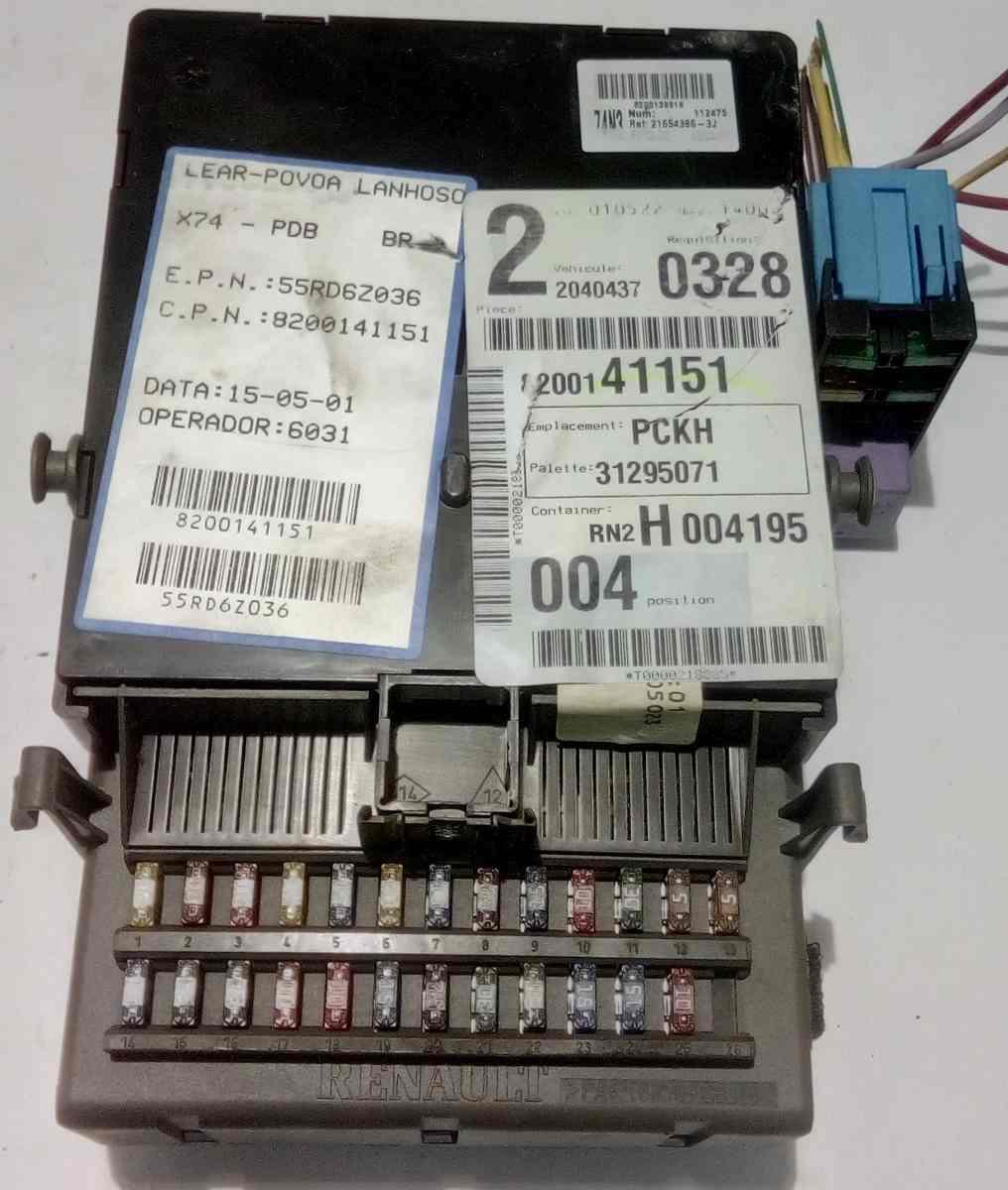 8200141151 BODY PORTAFUSIBILI RENAULT LAGUNA <br />