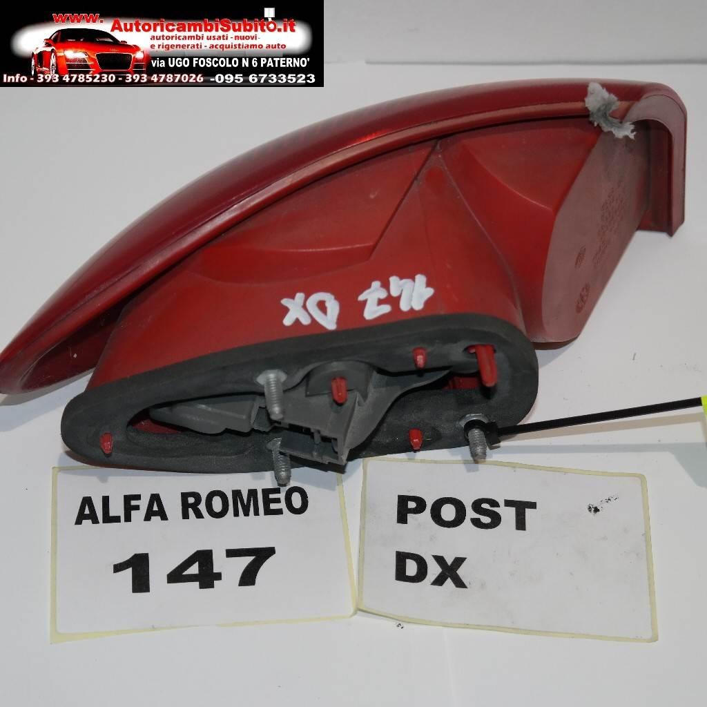 Alfa romeo 147 dal 2000 al 2004 fanale posteriore dx