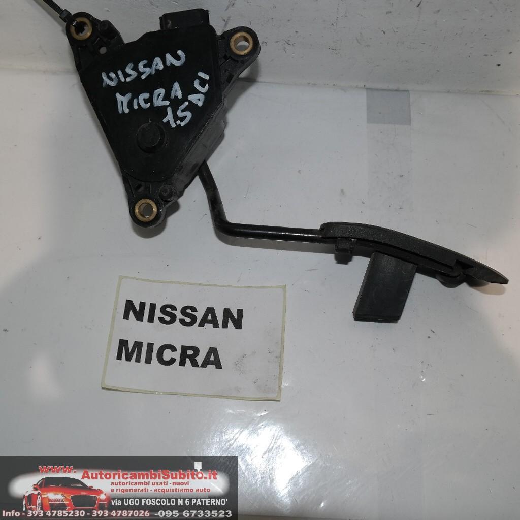 Nissan micra 1500 cdi 18002ax700 pedale acceleratore