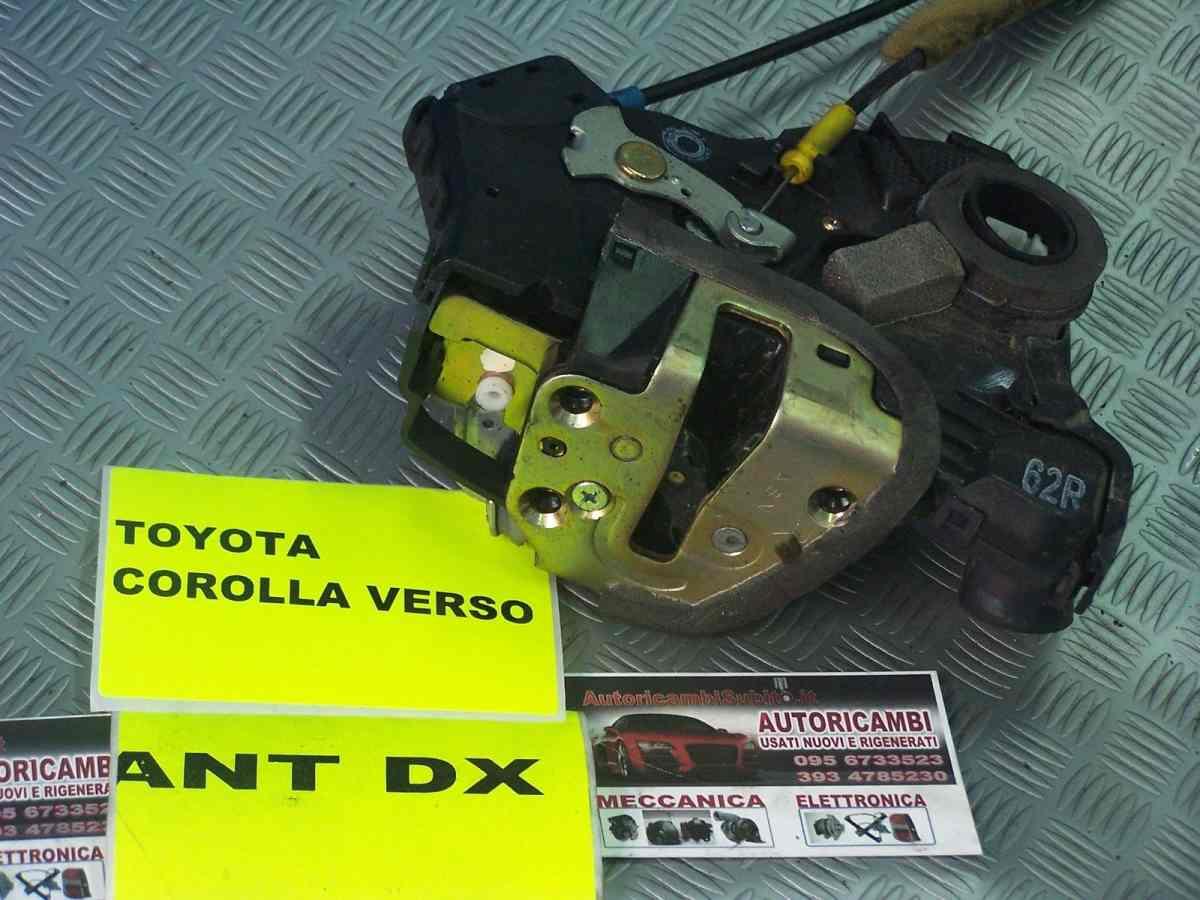 Toyota corolla verso dal 2004 al 2009 chiusura porta anteriore dx