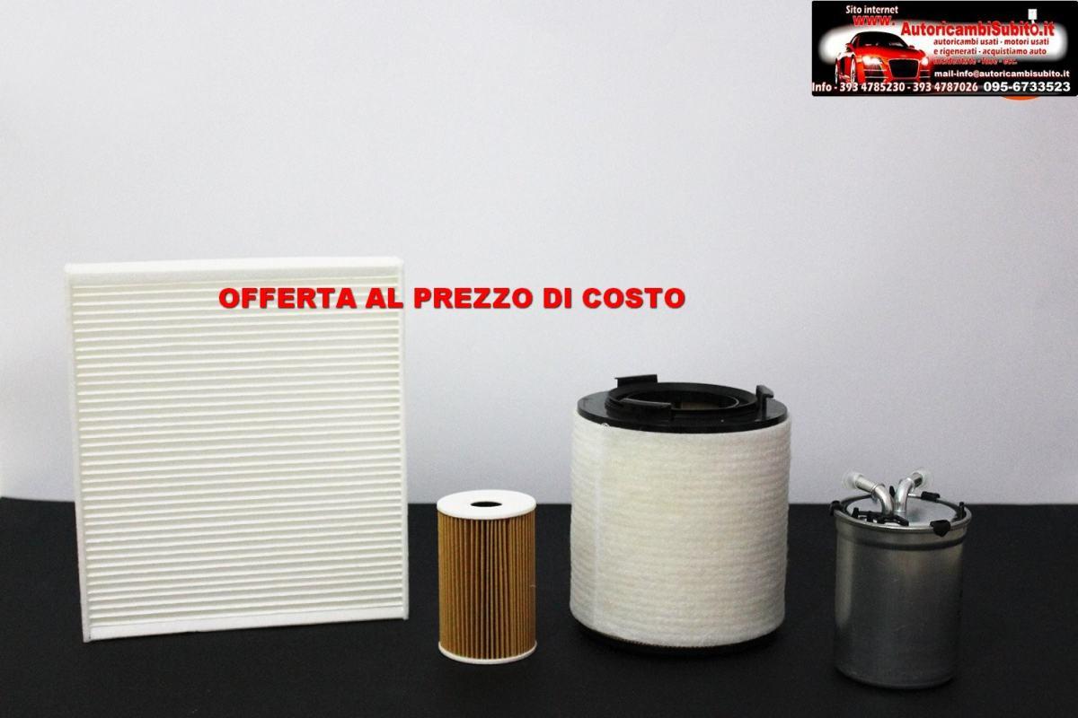 KIT TAGLIANDO FILTRI  AUDI A1 VW POLO SK FABIA 1600TDI TIPO MOTORE CAYA / CAYB/CAYC<br />