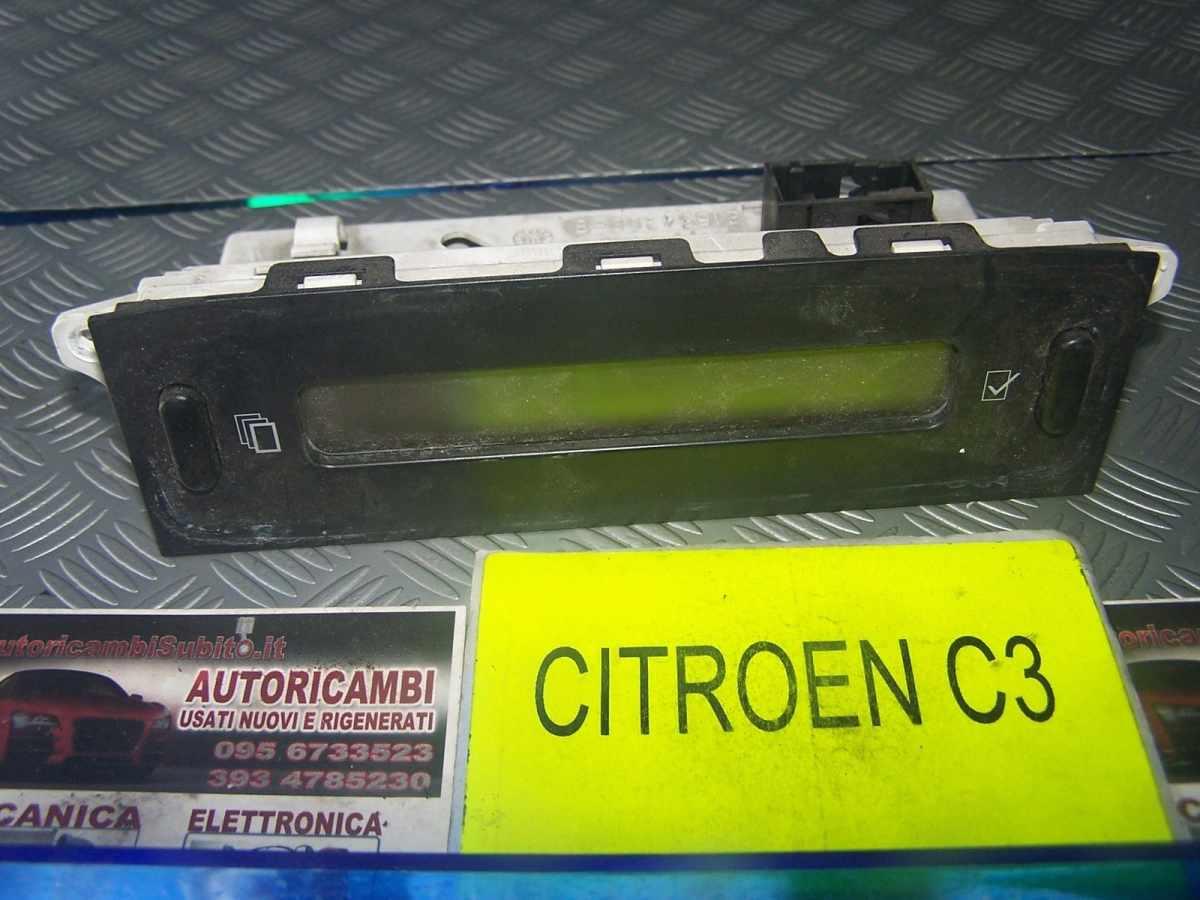 Citroen c3 dal 2002 al 2010 orologio digitale