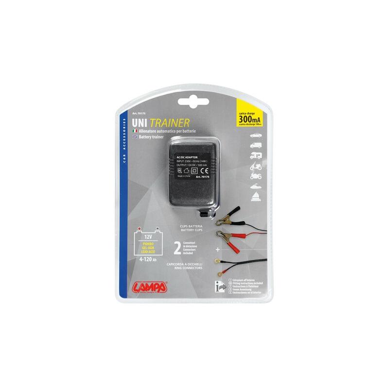 Mantenitori di carica Uni Trainer,  automatico per batterie moto 12V - 300 mA