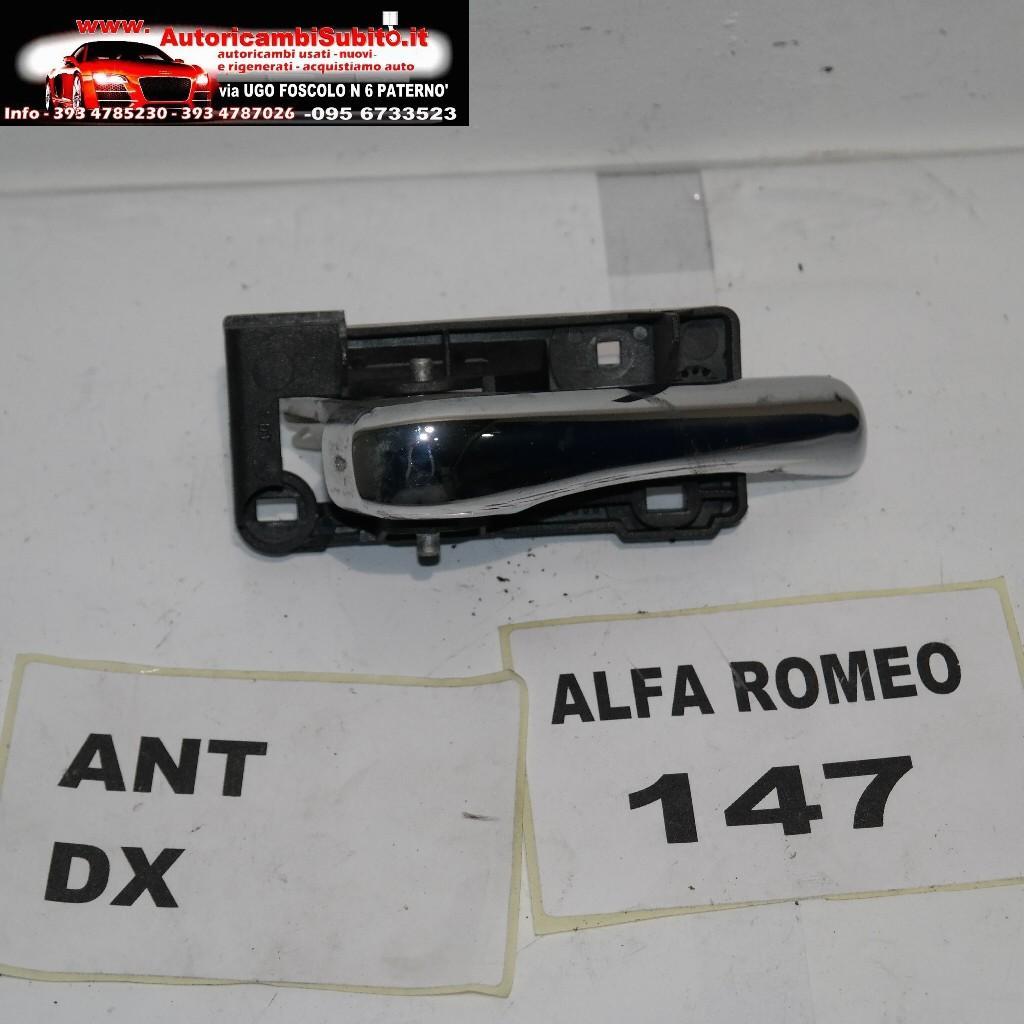 Alfa romeo 147 dal 2000 al 2004 maniglia interna anteriore dx