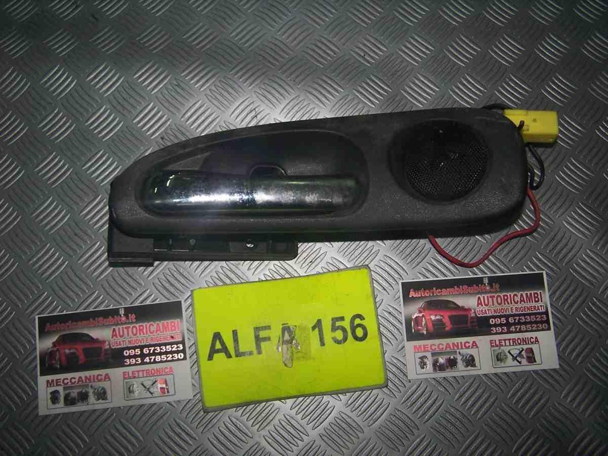 Alfa romeo 156 dal 1998 al 2002 maniglia interna anteriore sx