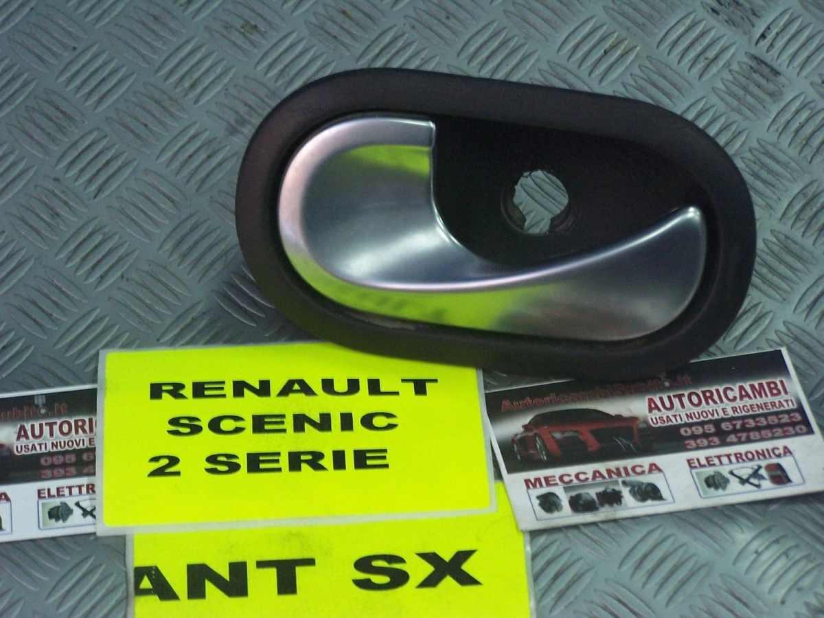 RENAULT SCENIC 2a SERIE DAL 2003 AL 2008 MANIGLIA INTERNA ANTERIORE SX