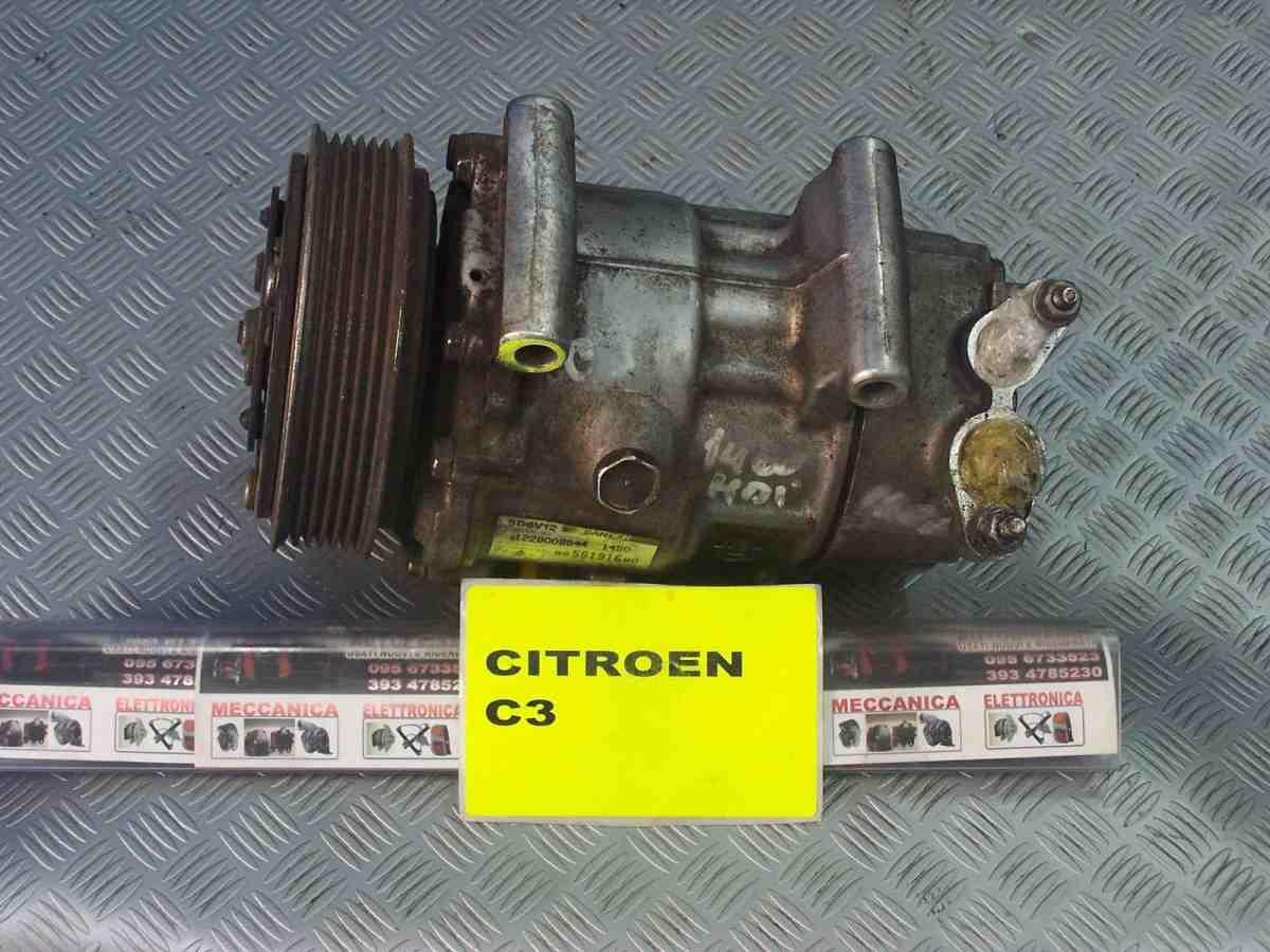 Citroen c3 / c3 pluriel 1400 hdi  compressore aria condizionata