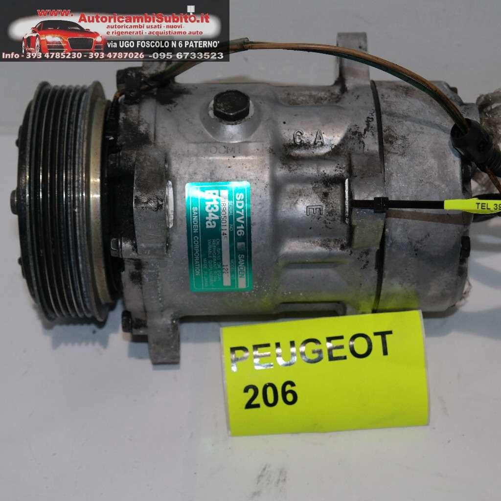 Peugeot 206 1900 diesel r134a0890501145 compres aria condiz