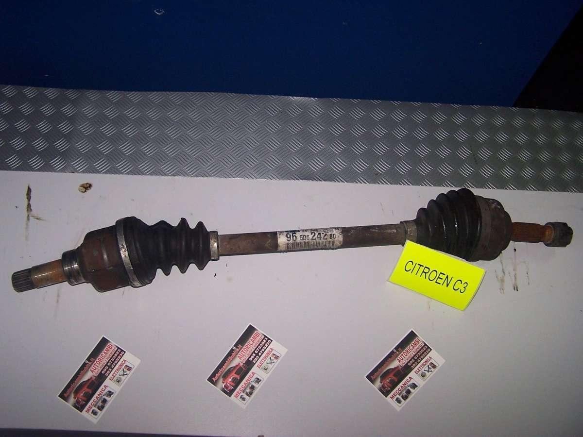 Citroen c3 / c3 pluriel 1400 bz dal 2002 al 2010 semiasse corto