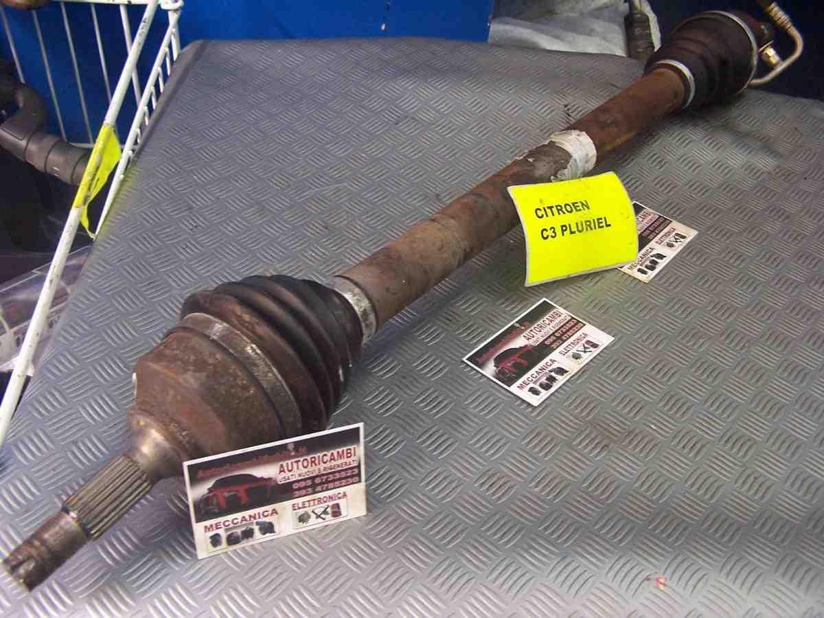 Citroen c3 / c3 pluriel dal 2002 al 2010 semiasse lungo