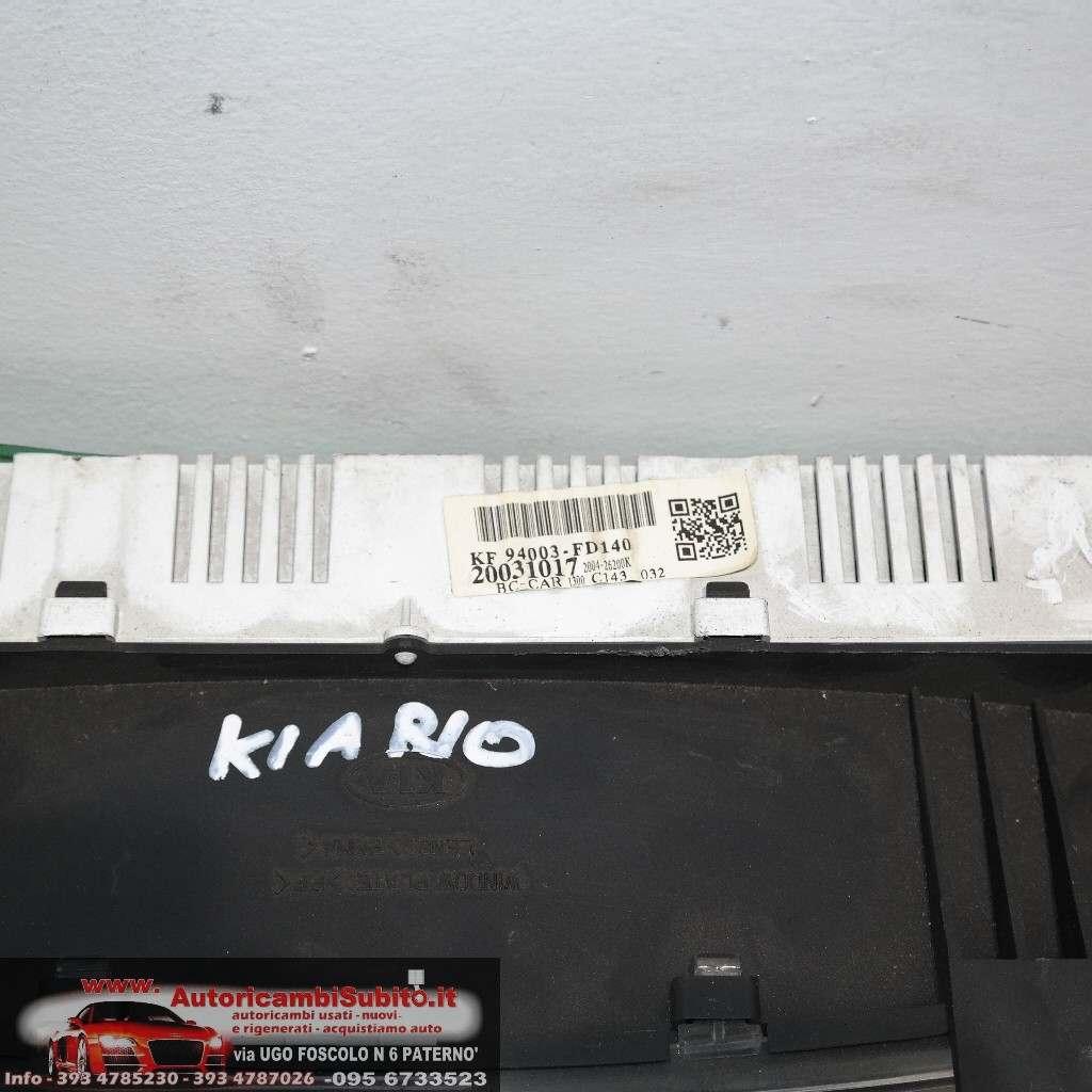 Kia rio dal 2000 al 2006 contakm