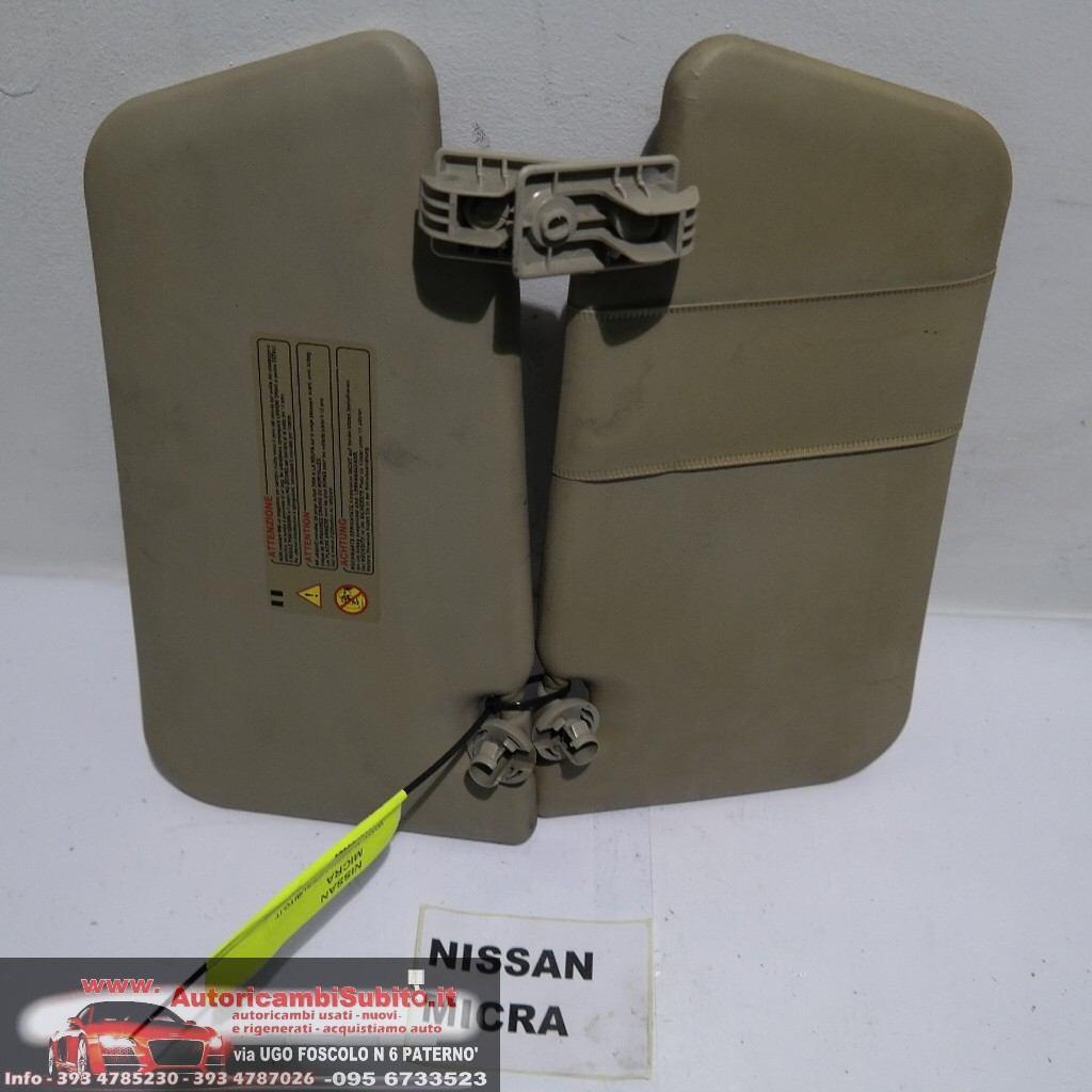 Nissan micra dal 2003 al 2008 alette parasole