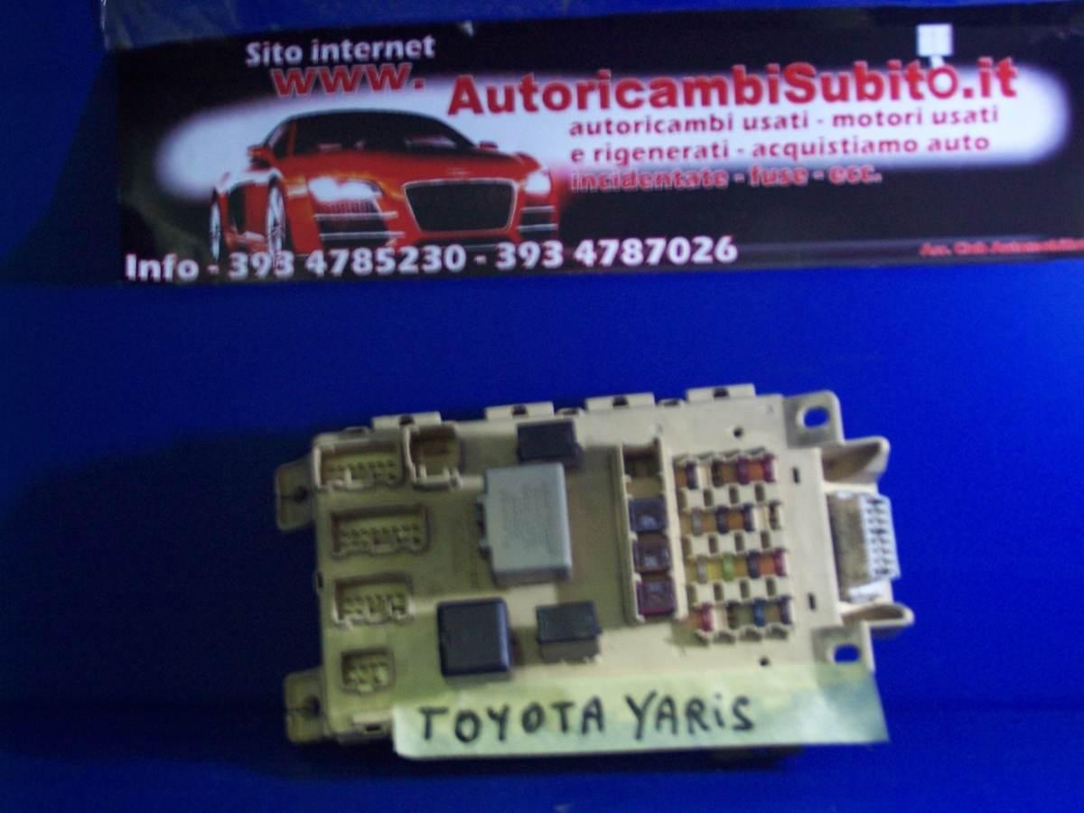 Toyota yaris 1300 bz ppt20gf10 body computer