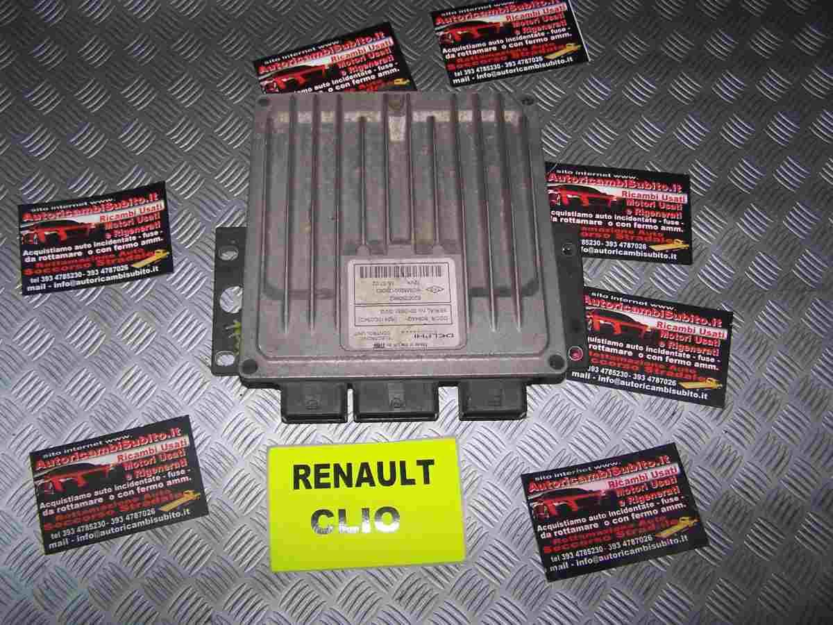Renault clio r0410c034d centralina motore delphi