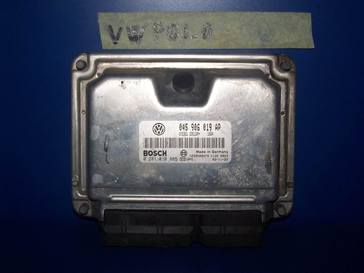 Volkswagen polo 0281010865 centralina motore bosch