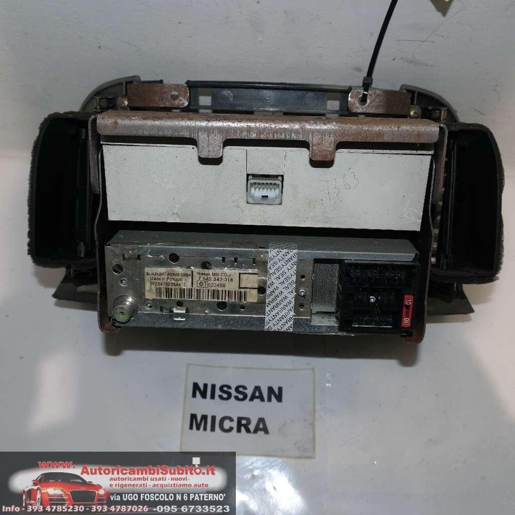 Nissan micra dal 2003 al 2008 autoradio da scodificare