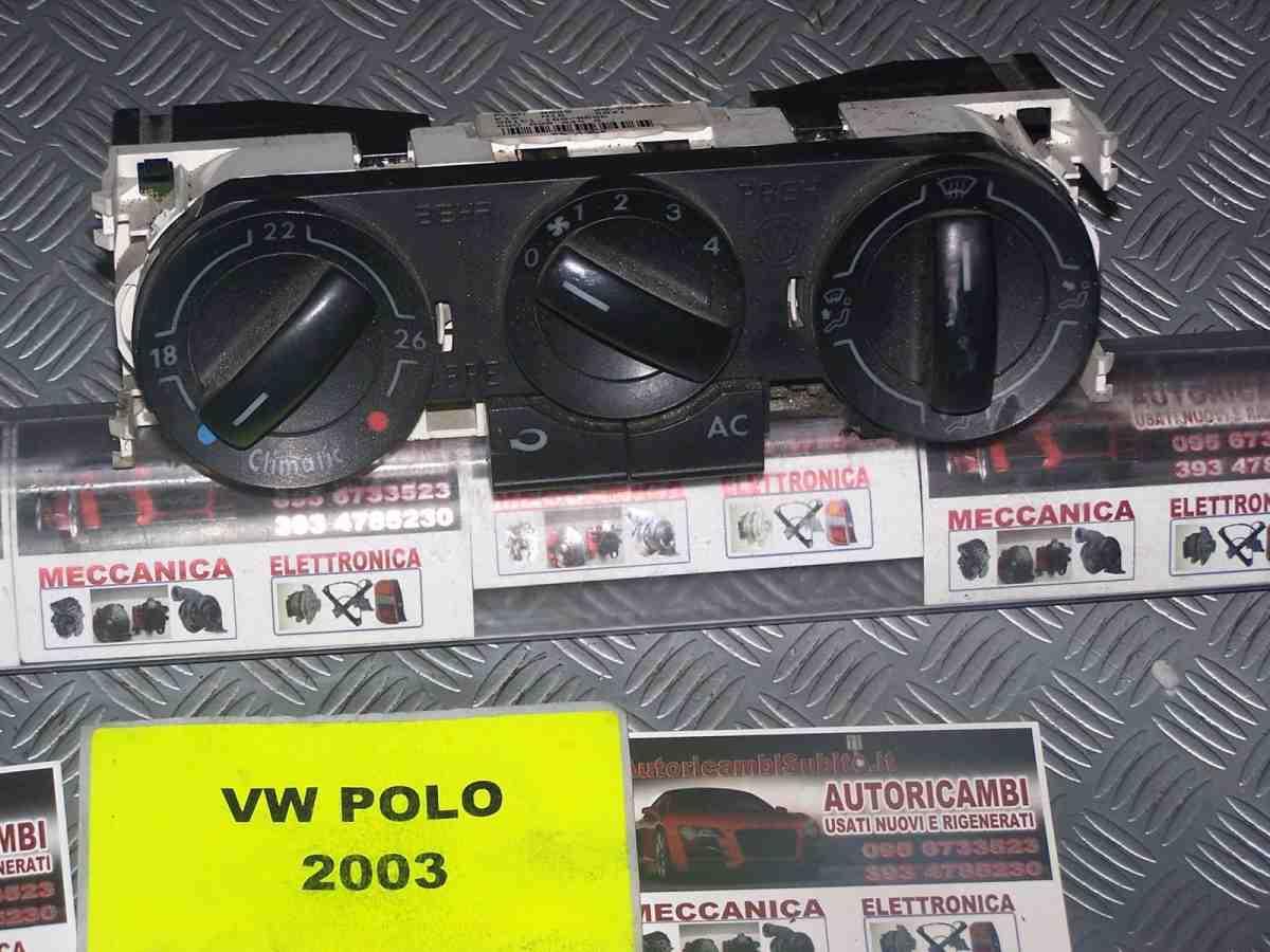 Volkswagen polo dal 2001 al 2004 comandi clima manuali