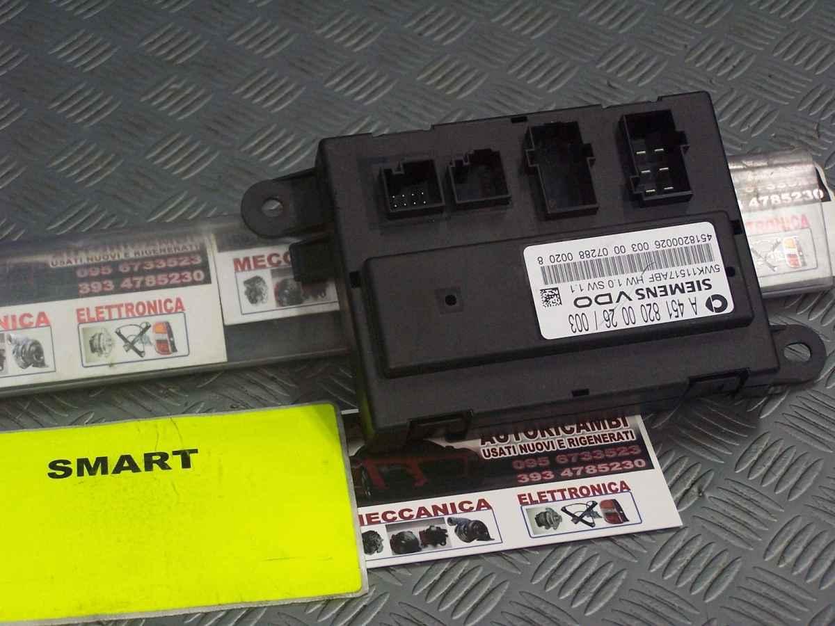 Smart fortwo dal 2006 al 2010 a4518200026/003 centralina