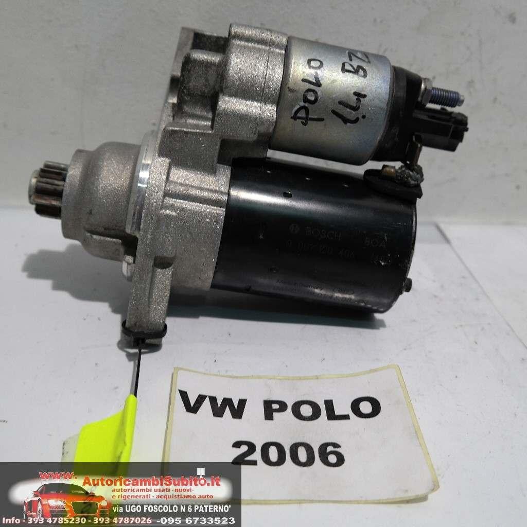 Vw polo 1400 bz 0001120406 motorino avviamento bosch