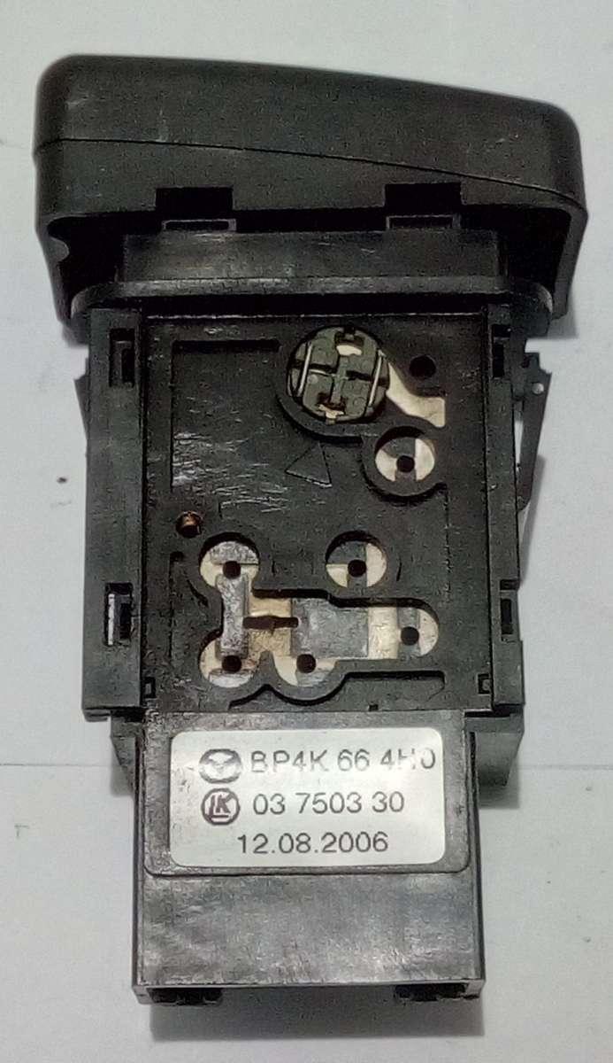 BP4K664H0 INTERRUTTORE 4 FRECCIE EMERGENZA MAZDA 3 2008 E10<br />