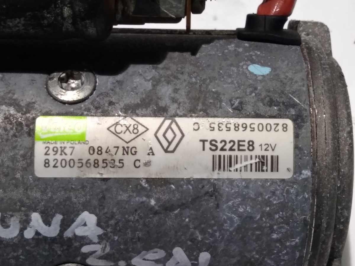 8200568535 MOTORINO AVVIAMENTO RENAULT LAGUNA 2.0 CDI <br />