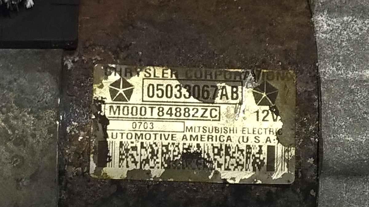 05033067AB MOTORINO AVVIAMENTO CRISLER SEBRYNG <br />