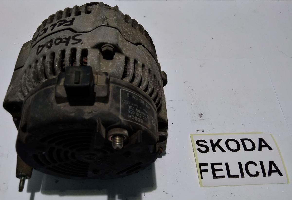 0123310038 ALTERNATORE SKODA FELICIA <br />