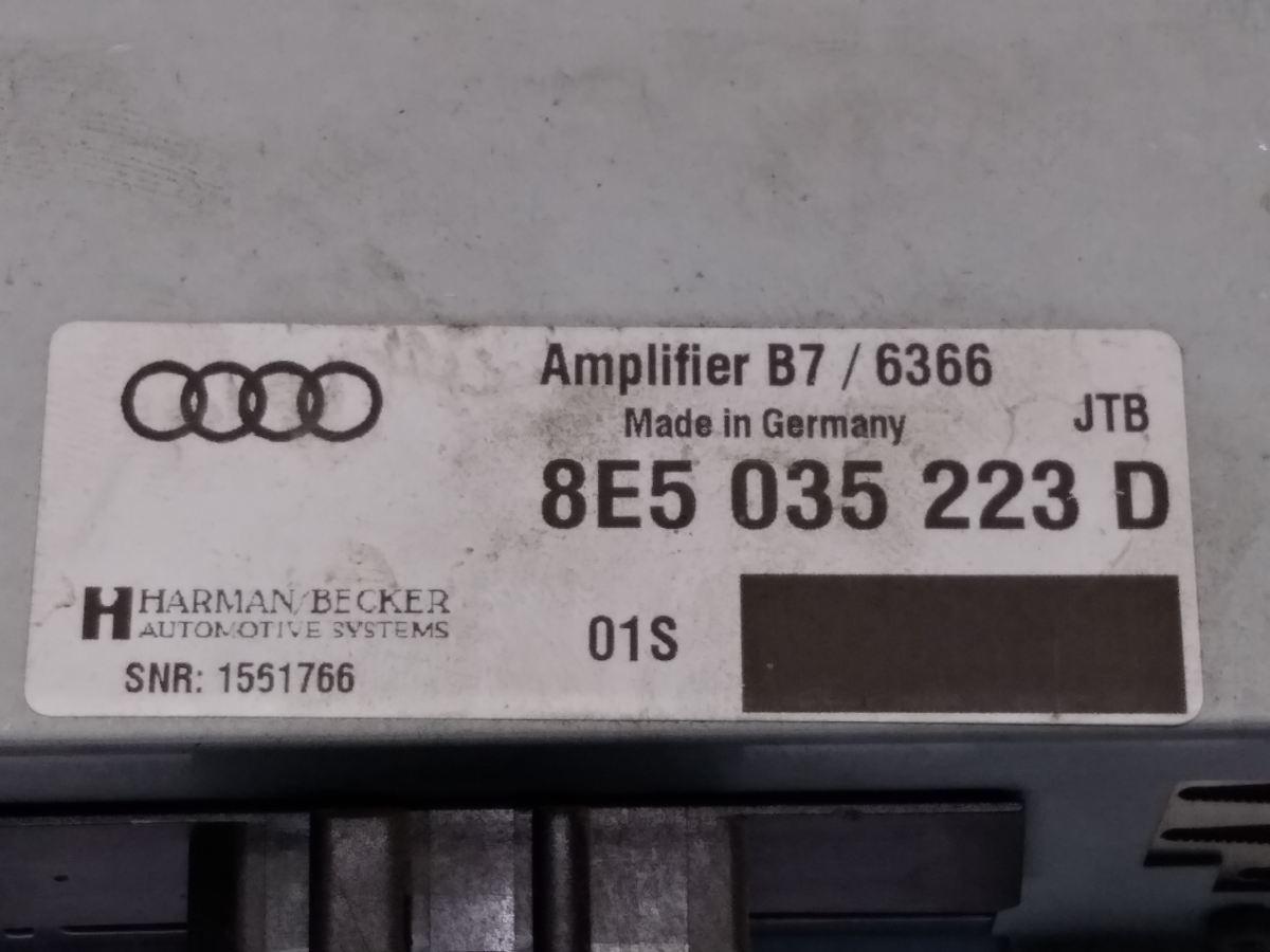 CENTRALINA AMPLIFICATORE AUDI A4 2007 8E5035223D<br /><br /><br />