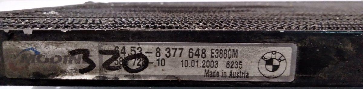 CONDENSATORE BMW 320 64538377648'<br /><br /><br />