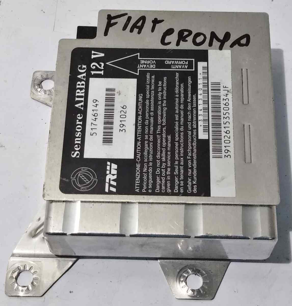CENTRALINA AIRBAG FIAT CROMA 2005/10 51746149<br /><br />