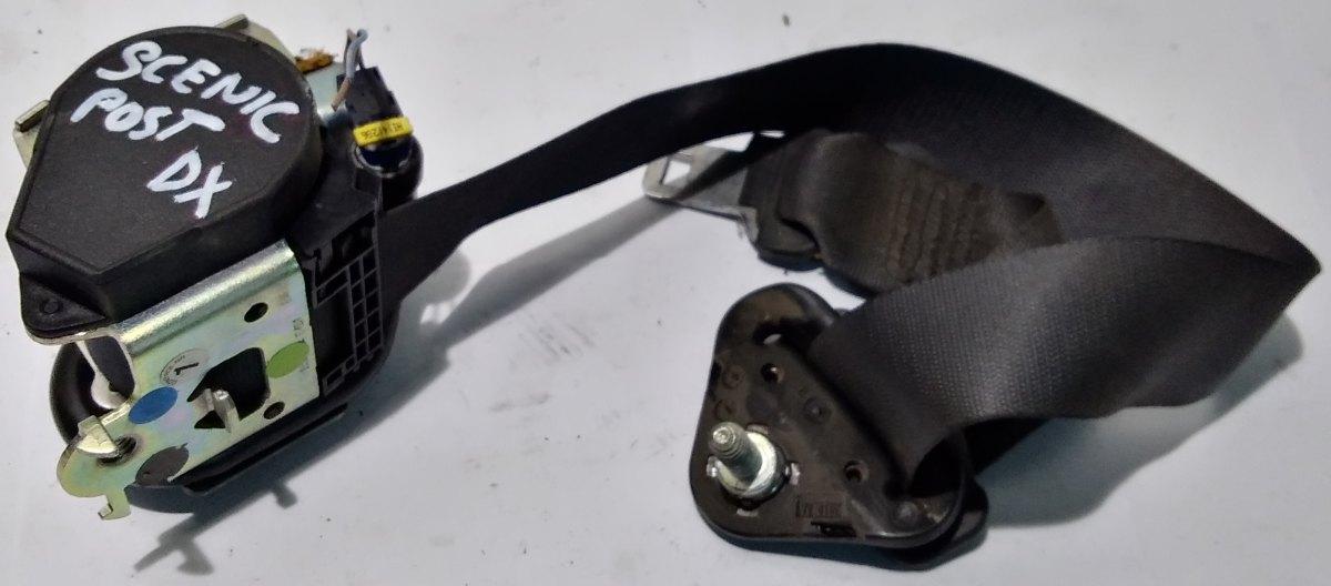 CINTURA DI SICUREZZA POST DX RENAULT SCENIC 2006/09 8200309223<br />
