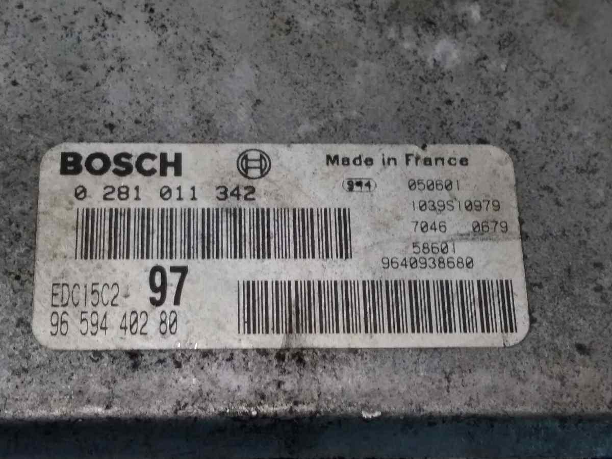 CENTRALINA MOTORE FIAT SCUDO 2 s. 2.0 HDI  9659440280<br /><br />