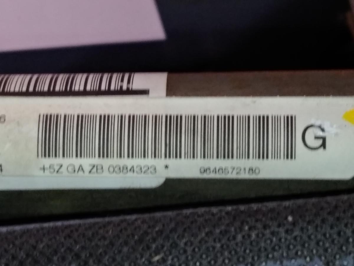 AIRBAG A TENDINA SX CITROEN C4 1.6 HDI 2007 9646572180<br />