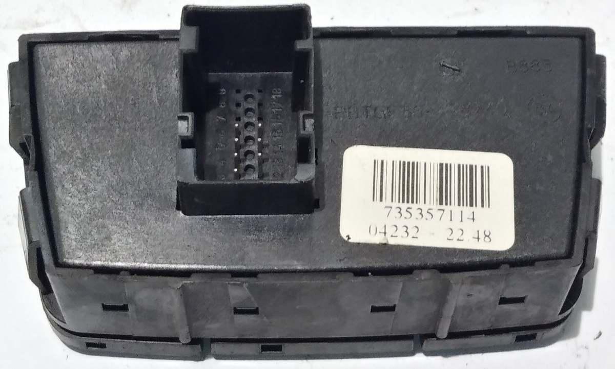 BLOCCO COMANDI LUCI DI EMERGENZA FIAT PANDA 1.3 MJT 2005 735357114<br />