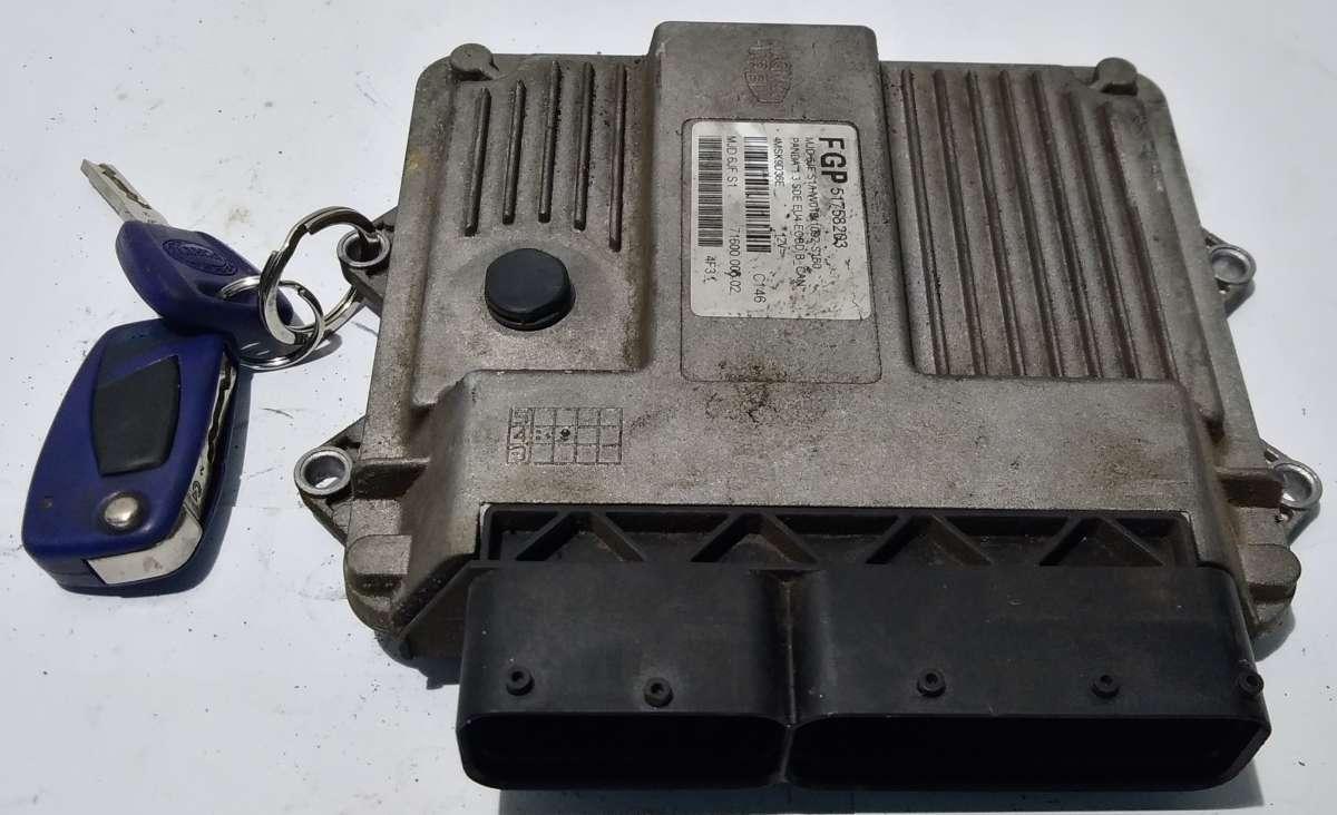 CENTRALINA MOTORE FIAT PANDA 1.3 MJT 2005 51758203<br />
