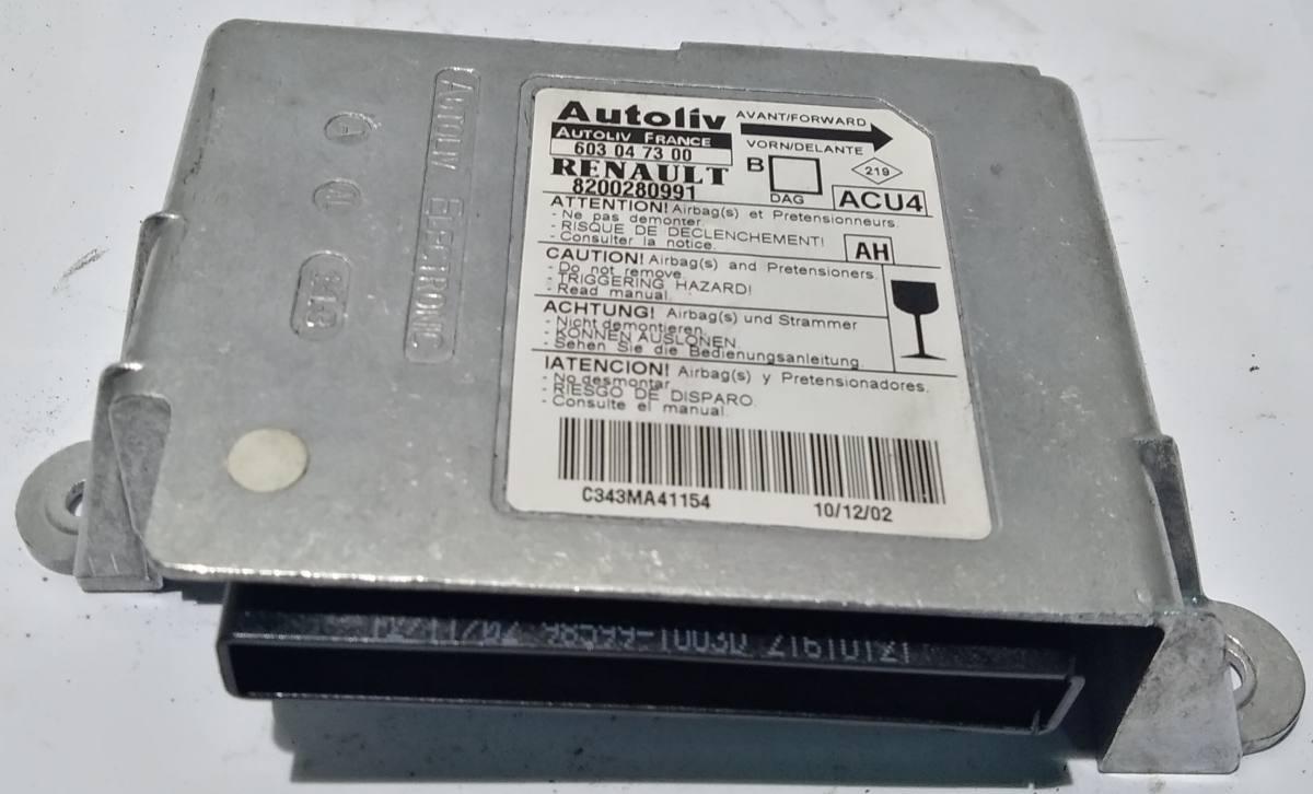 CENTRALINA AIRBAG RENAULT MEGANE 2005 8200280991<br />