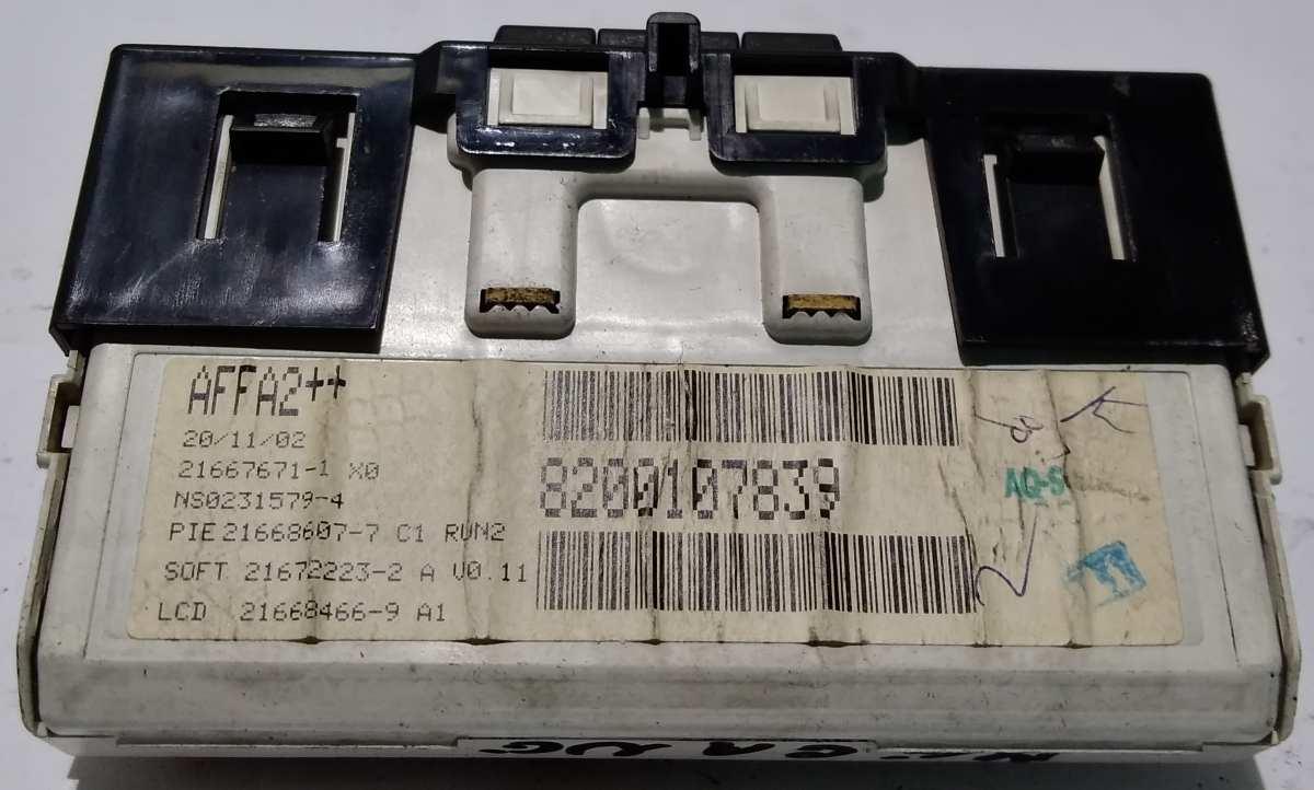 OROLOGIO INTERNO RENAULT MEGANE 2005 1.9 CDI 8200107839<br /><br /><br />