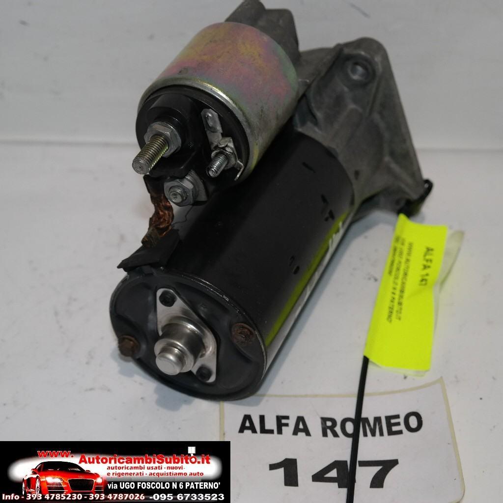 Alfa romeo 147 0001108202 motorino avviamento bosch