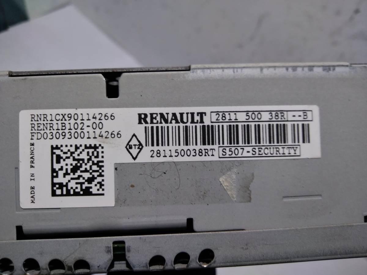 AUTORADIO DA SCODICARE RENAULT CLIO 2010 281150038R<br />