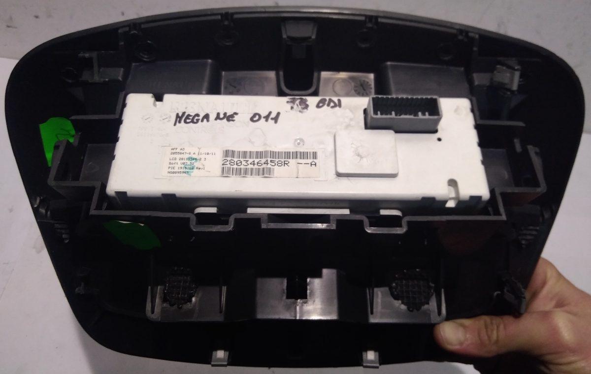 DISPLAY DIGITALE RENAULT MEGANE 2012 1.5 DCI 280346458R<br /><br />