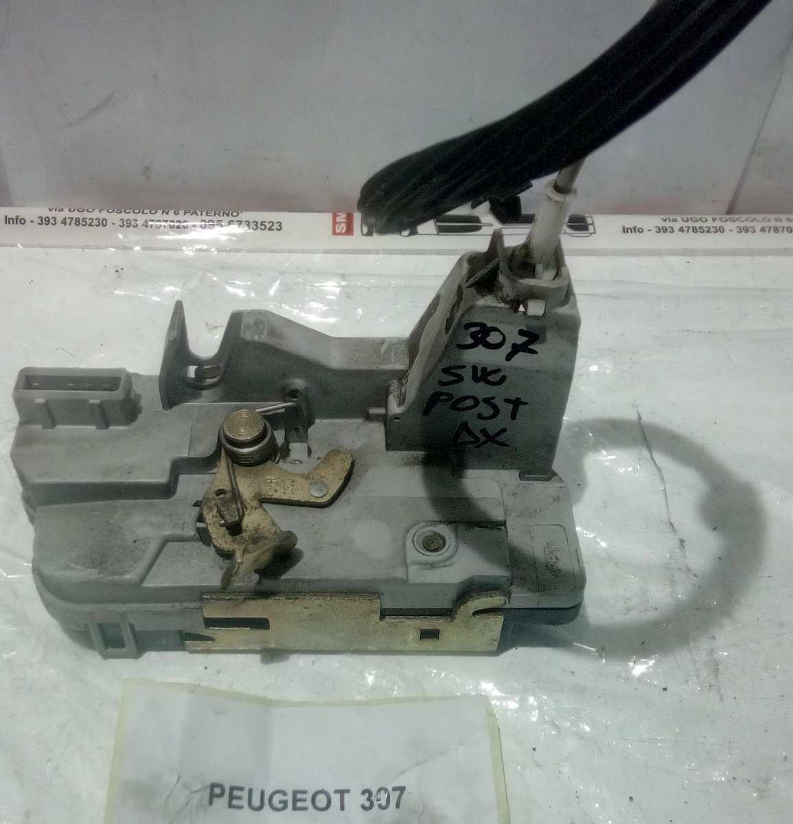 CHIUSURA PORTIERA POST DX PEUGEOT 307 SW 9138G0<br />