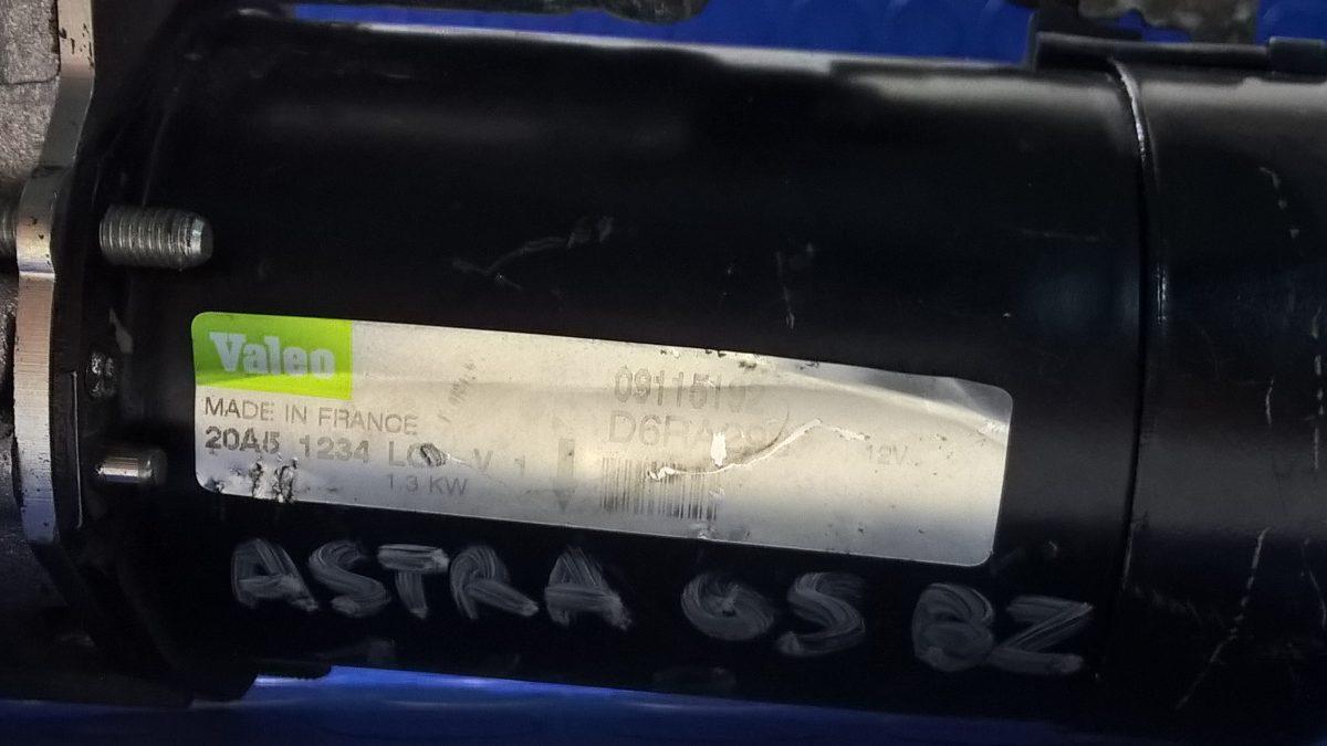 MOTORINO AVVIAMENTO OPEL ASTRA 1.4 BZ 93184535<br />