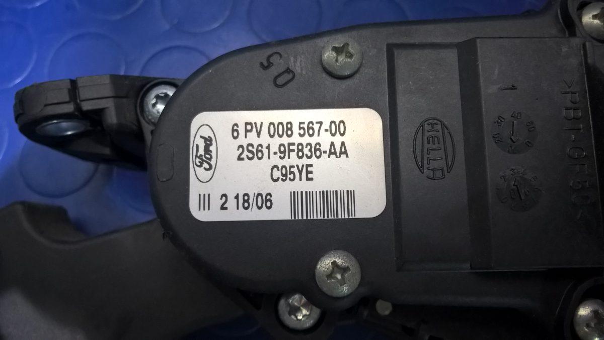 2S61F836AA FORD FIESTA 1.4 HDI 2006 PEDALE ACCELERATORE<br />