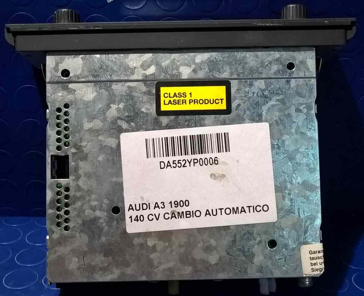 AUTORADIO DA SCODIFICARE AUDI A3 2.0 TDI 140CV 2006 8P0035186C<br />