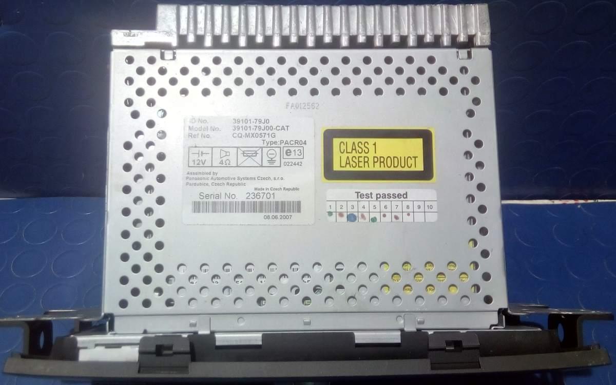 AUTORADIO DA SCODIFICARE FIAT SEDICI 1.9 MJT  71768553<br />