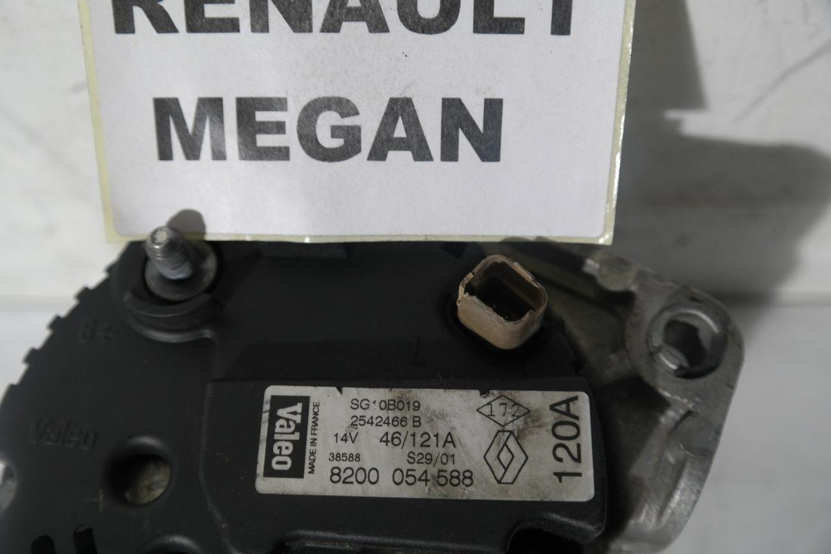 Renault megane 1900 dci 8200054588 alternatore valeo