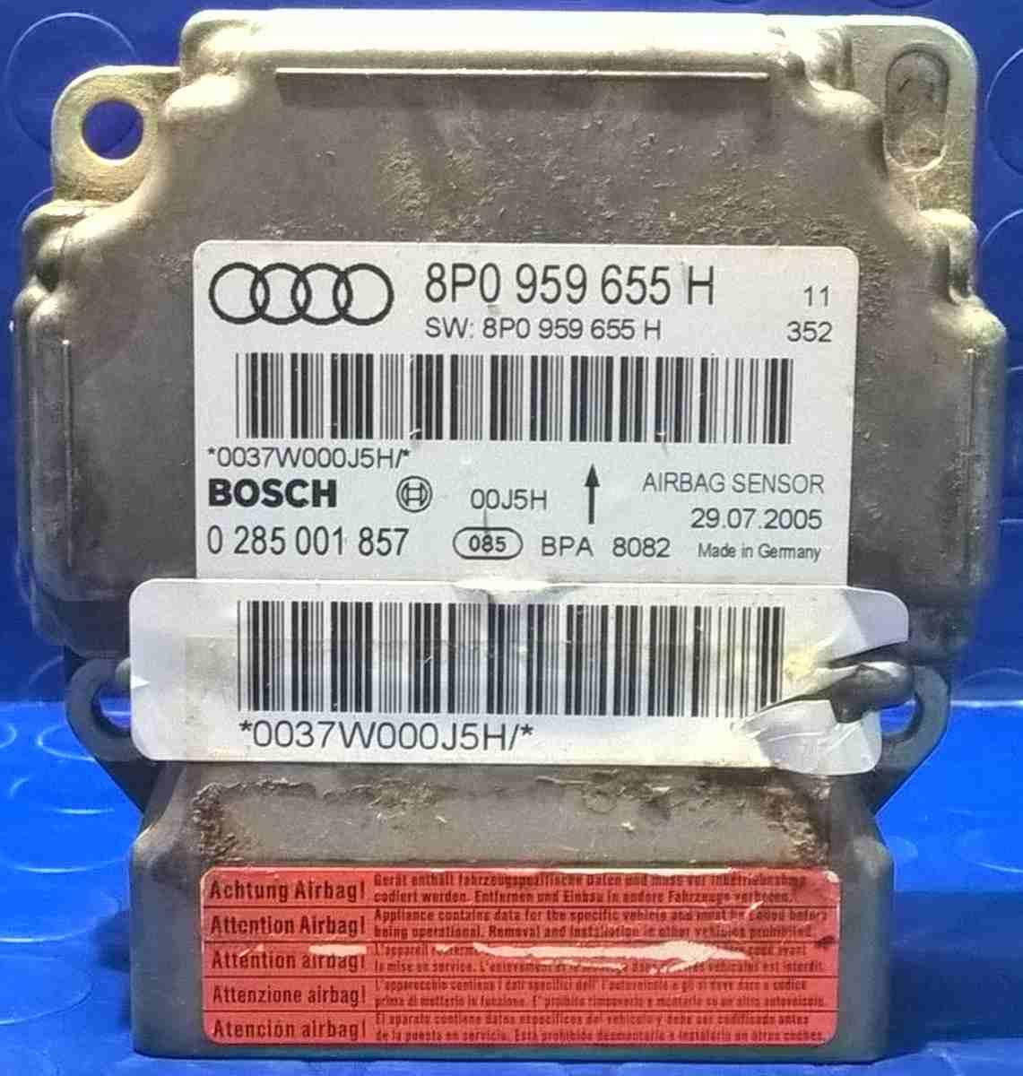 CENTRALINA AIRBAG AUDI A3 2.0 TDI 140CV 2006 8P0959655<br />